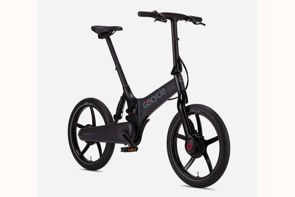 Gocycle G4 in schwarz vorne