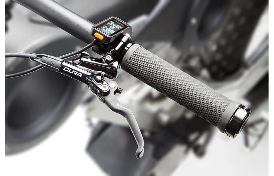 Moto Parilla Display am Lenker